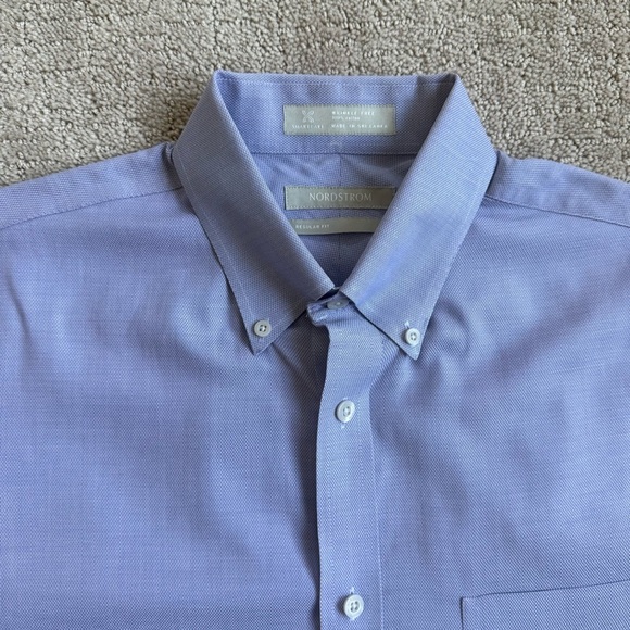 Nordstrom Short Sleeve Button Down Shirt - Picture 2 of 7